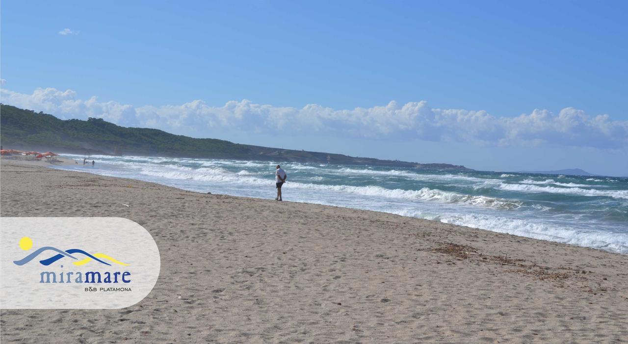 Miramare Struttura Sulla Spiaggia 플라타모나 외부 사진
